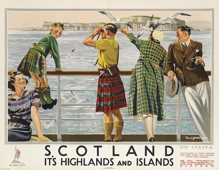 Vintage Travel Posters of Glasgow and London - The Vintage Inn