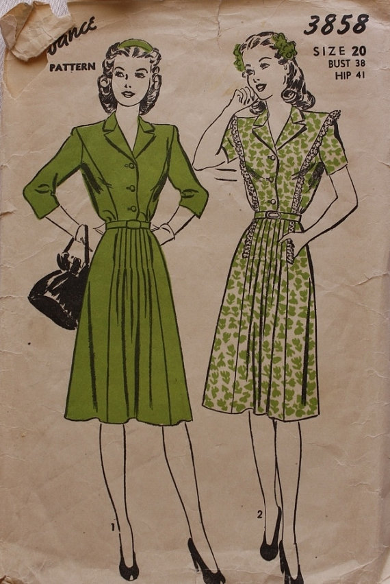 The Shirtwaist Dress of the 1940s and 1950s The Vintage Inn