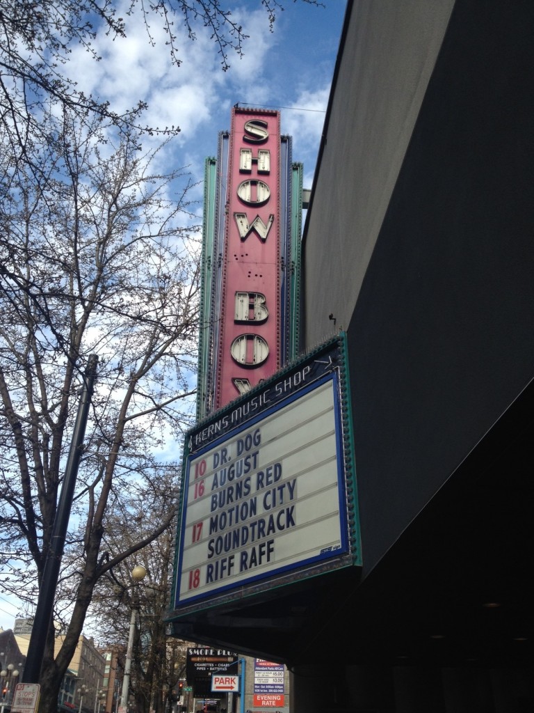 Showbox Theatre Seattle Washington