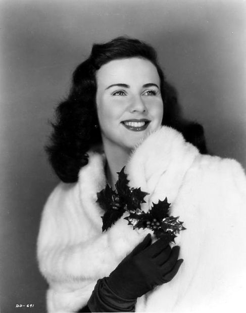 Vintage 1940s photo of Deanna Durban Movie star and Canadian. 