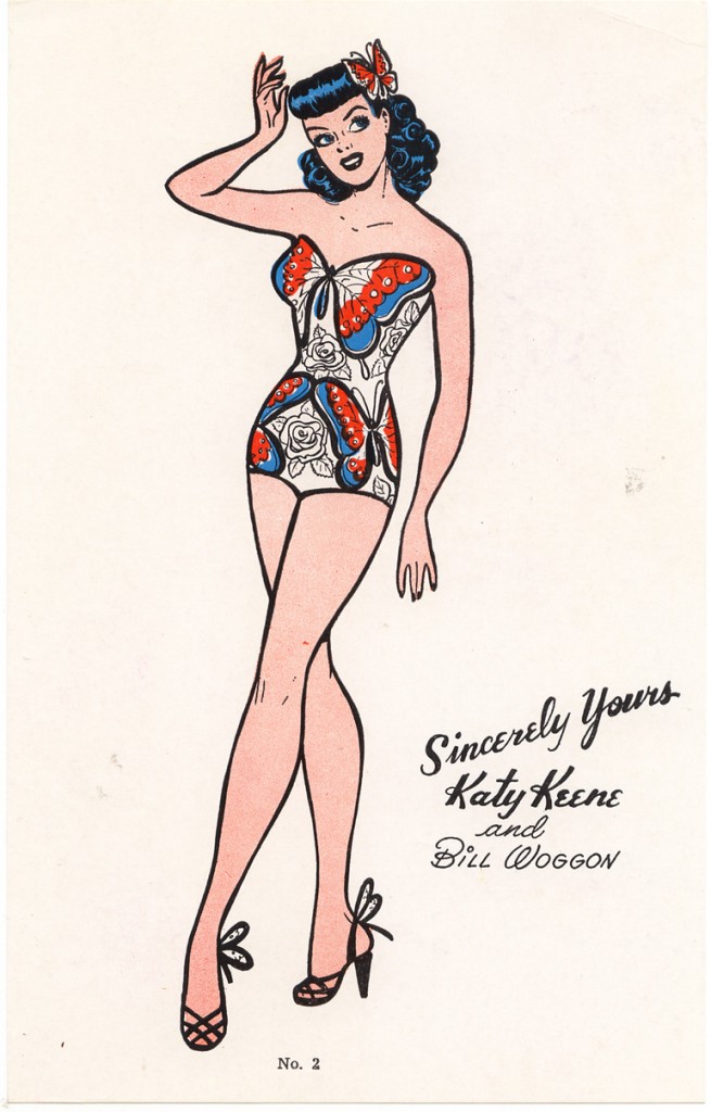 Katy Keene Paper Doll - Vintage Comic Character.