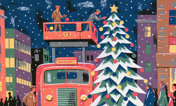 vintage Christmas TTC Ad