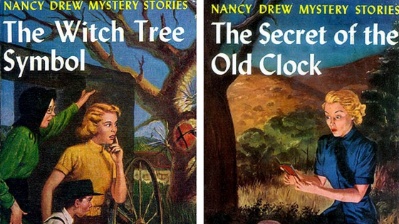 Vintage Nancy Drew Covers