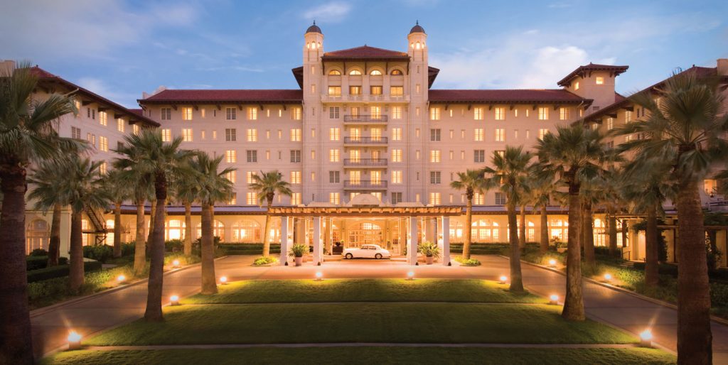 Image of the Hotel Galvez in Galveston Texas
