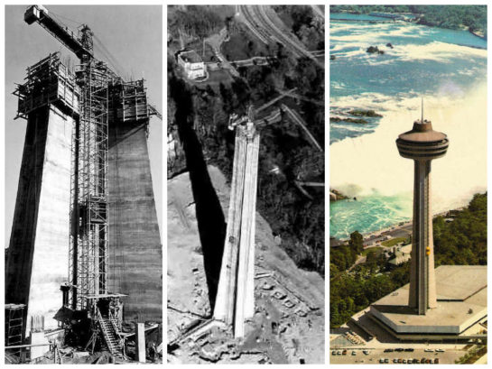 Skylon Tower 1960s vintage image