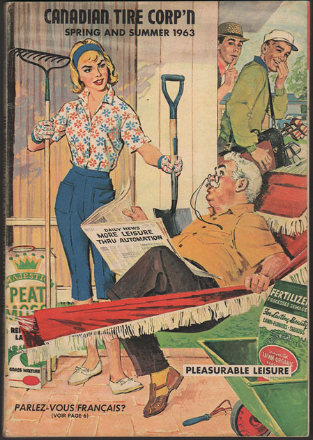 Spring and summer 1963 Vintage Canadian Tire Catalogue