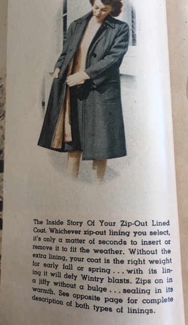 1942 1943 Fall & Winter Fashion from a Vintage Catalog Winter Coat Fashion Inspriation for Women. See more at www.vintageinn.ca blog