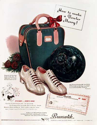 Olive Green Bowling Bag Vintage 1950s 1960s Rockabilly Bowling 