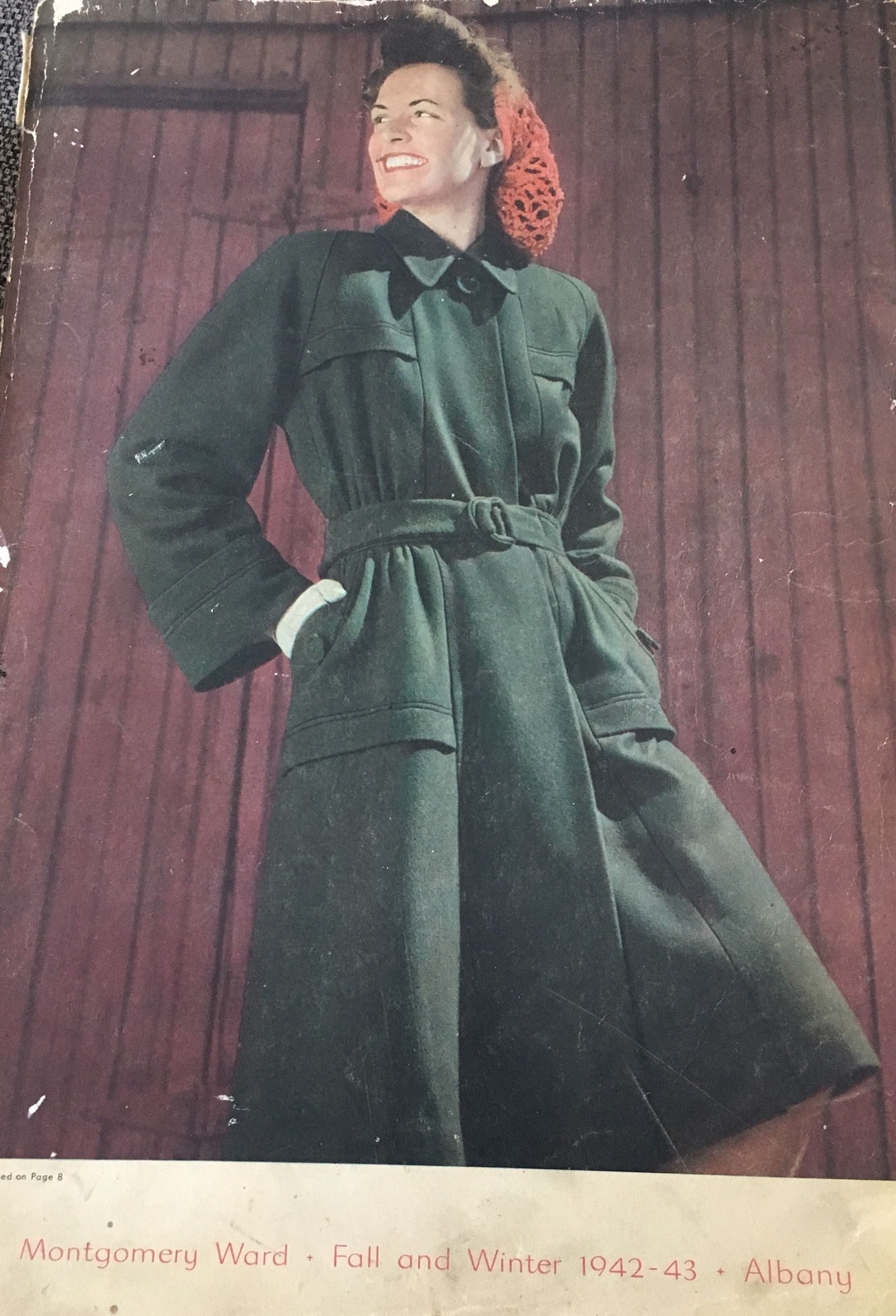 1942 1943 Fall and Winter Montgomery Ward Catalogue The Vintage Inn