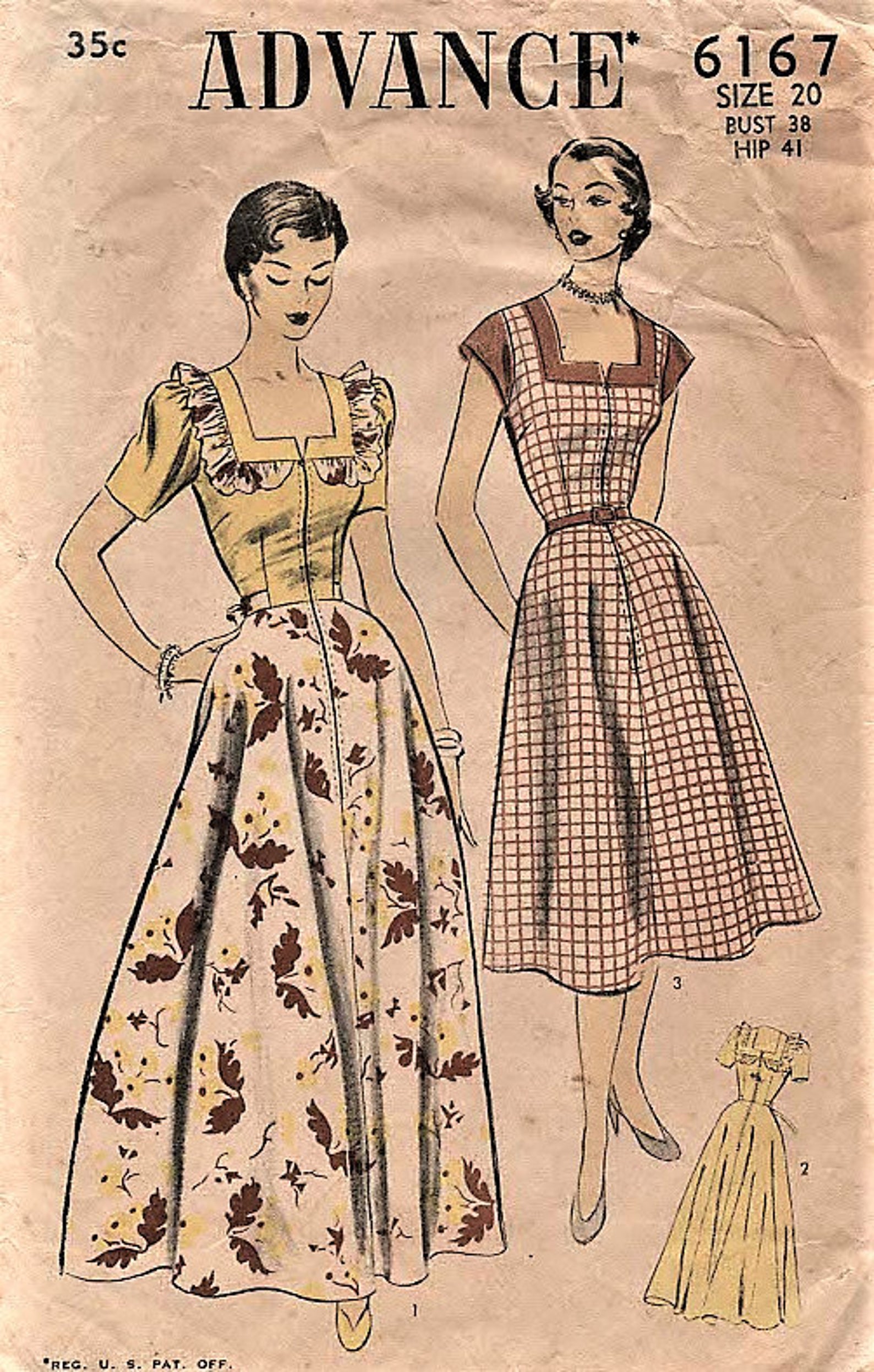 Dress sales in 1950