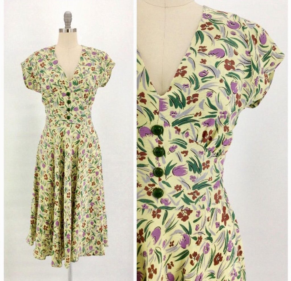 40s floral dress store