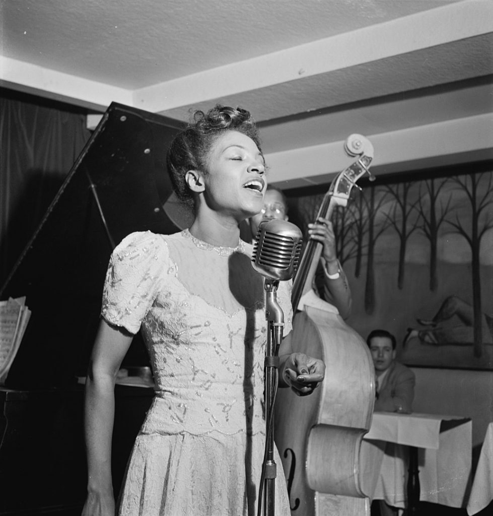 Maxine Sullivan Black Jazz Singer in 1947
