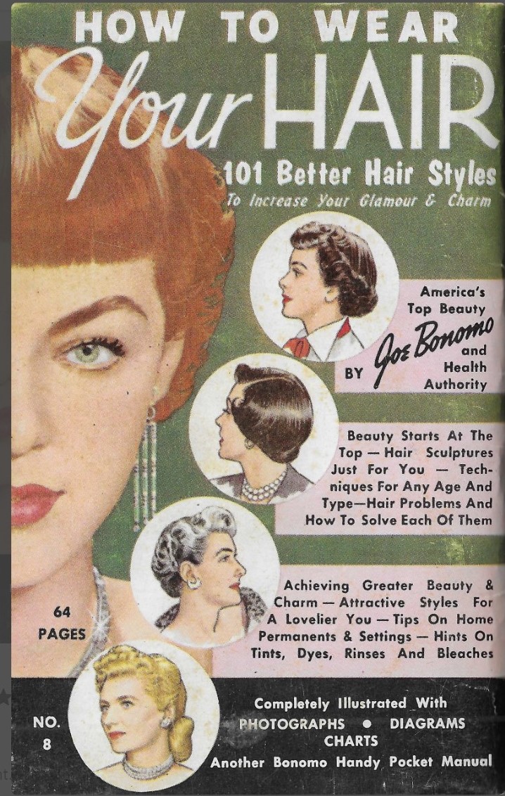 Vintage Hair Tools: Hairstyle Books 1940s & 1950s - The Vintage Inn