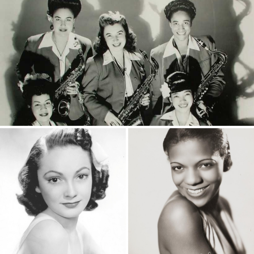 Internation Women's Day - Vintage Edition. A collection of women's stories from the 1920s to the 1960s. Like the International Sweethearts of Rhythm