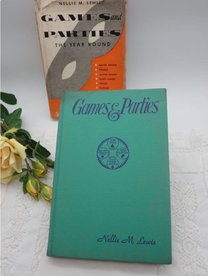 1950s Games and Parties book from 1957. Perfect for planning your next 1950s themed party.