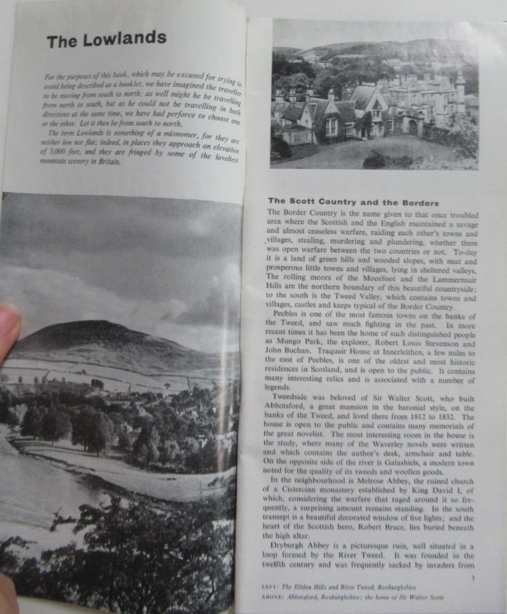 Vintage 1960 Travel Tourist Brochure