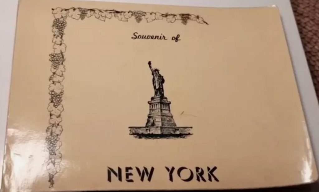 1940s Souvenir photo card from New York City. 